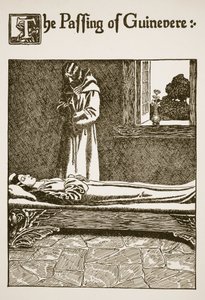 Het Heengaan van Guinevere, illustratie uit 
